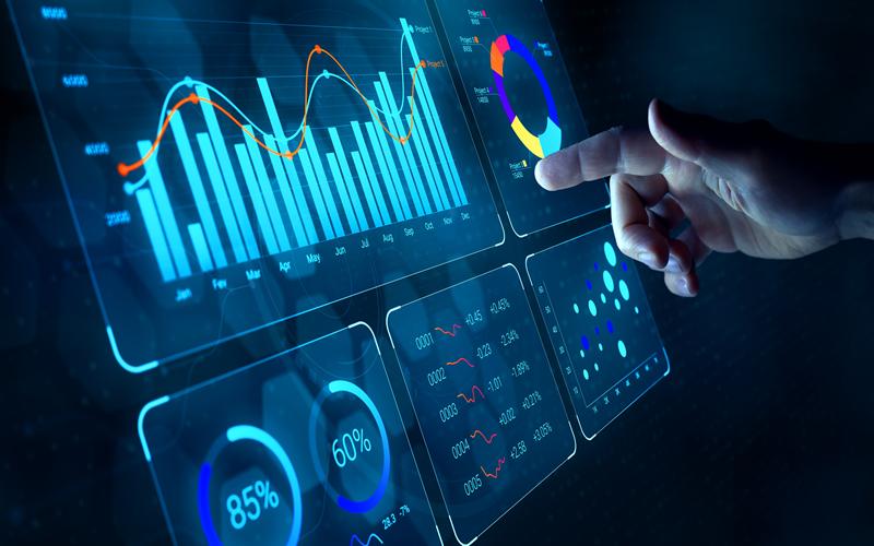 Data management and analytics visual